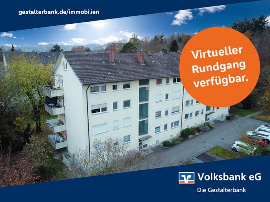 *** Komplett renoviert und einzugsbereit: 3-Zimmer Wohnung mit Balkon und Garage in Singen! ***