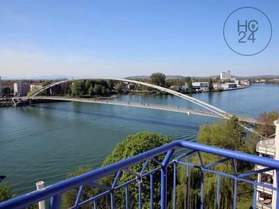 1-Zimmer-Apartment mit tollem Ausblick in Weil am Rhein-Friedlingen, möbliert