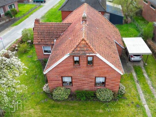 Jetzt kaufen, in Ruhe planen und später umsetzen: Fehnhaus mit Wohnrecht in Holtland