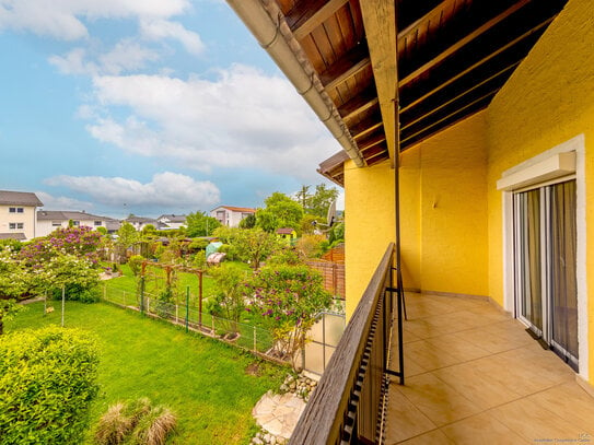 Ideales Familiendomizil: Reihenmittelhaus mit Terrasse und Balkon in schöner Lage in Aschau am Inn