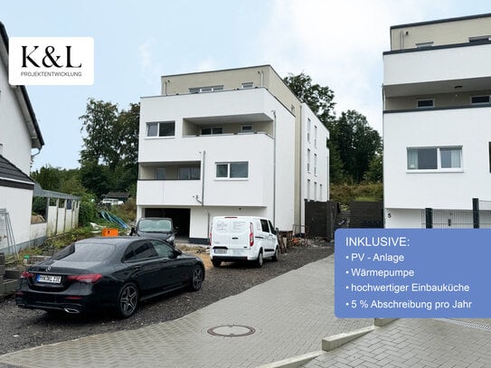 Moderne Neubauwohnung mit Loggia in Top-Lage von Rengsdorf - W11