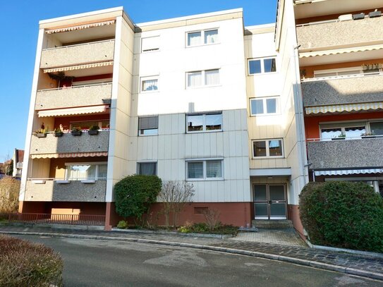 Happy Living in Stein - 3-Zimmer-Wohnung - in Traumlage, mit dem Rednitzgrund vor der Haustüre