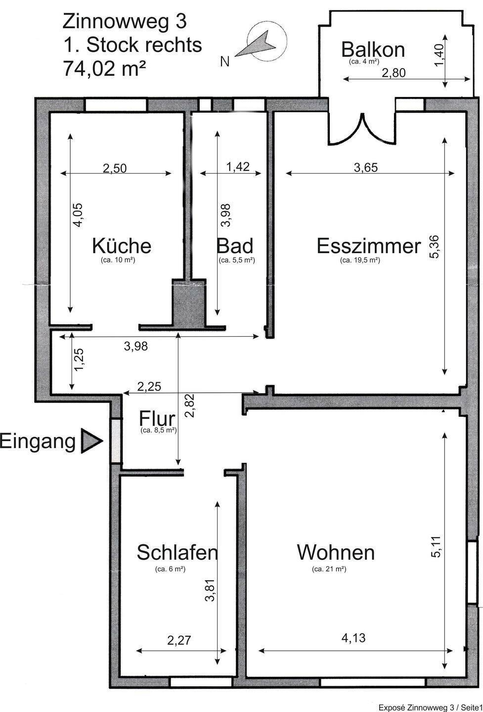 Möblierte top sanierte Wohnung - Photo 1