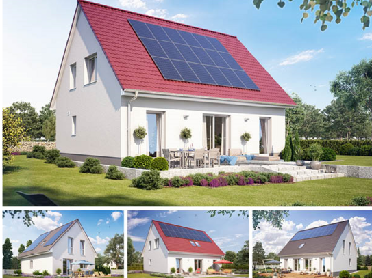 Haus Sorgenfrei! Hübsches KFN-Haus inkl. Grundstück, förderfähig und mit dem idealen Grundriß für Ihre Familie!