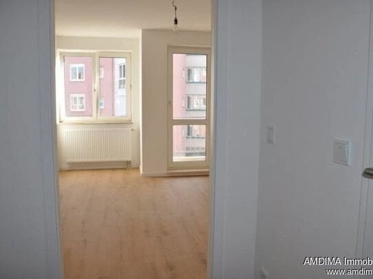 Da will man gleich einziehen! Frisch renovierte Einzimmerwohnung mit Südbalkon