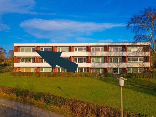 Helle Zwei-Zimmer-Wohnung mit Südwest-Balkon