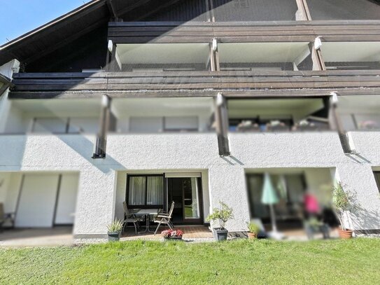 Idyllische Wohnung mit Terrasse ins Grüne in begehrter Lage von Bad Griesbach