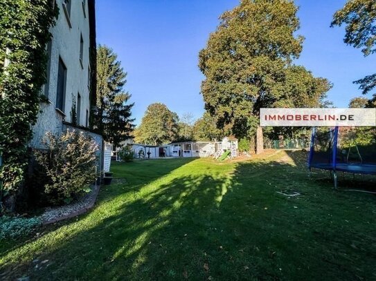 IMMOBERLIN.DE - Charaktervolles Ein-/Zweifamilienhaus mit Villenflair, Sonnengarten und Potential in angenehmer Lage