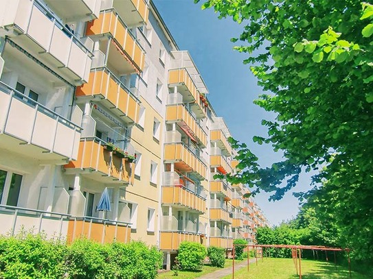 3-Zimmer-Wohnung mit Ausblick ins Grüne!