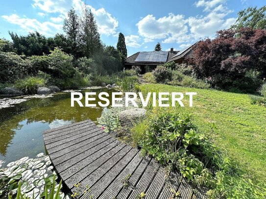 Großer Bungalow mit Nebengebäude und traumhaftem Garten Provisionsfrei für den Käufer