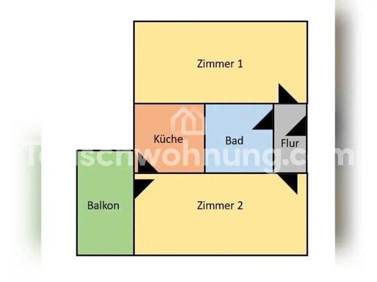 [TAUSCHWOHNUNG] 2-Zimmer-Wohnung in Pankow gegen 2,5-3 Zimmer!