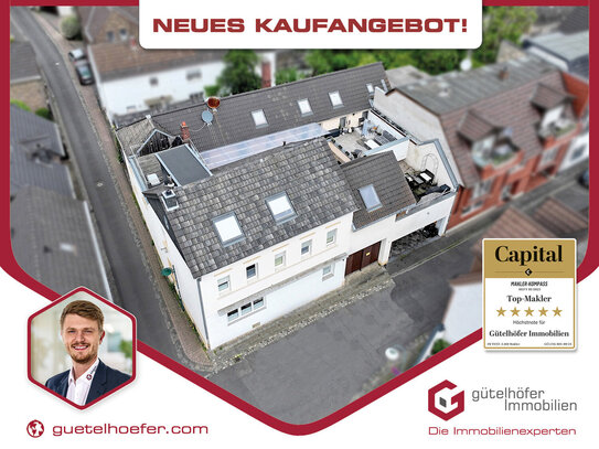 Cleveres Investment! Solide vermietetes 6-Familienhaus mit 3 Dachterrassen in Rheinnähe