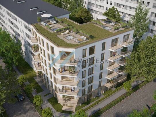 Moderne Erdgeschoßwohnung mit Garten