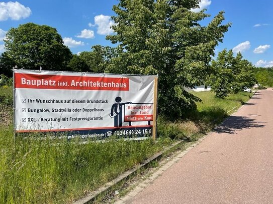 Ein Standort für Ihr Eigenheim: Baugrundstück An der alten Gärtnerei - im Herzen von Eisleben