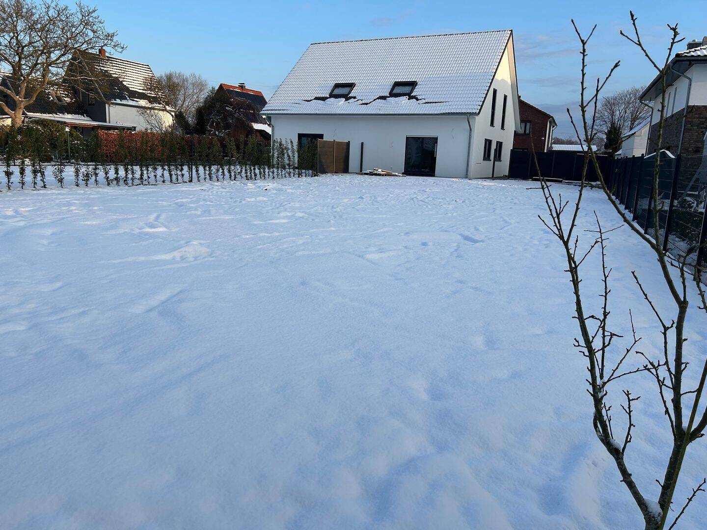 Neubau Doppelhaushälfte