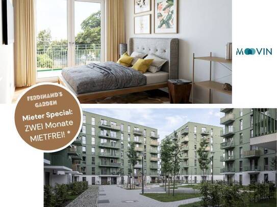 **AUFGEPASST: 2 NKM frei! Moderne Wohnung in Lichtenberg inkl. Qualitätsküche, 2 Balkone und Fußbodenheizung**