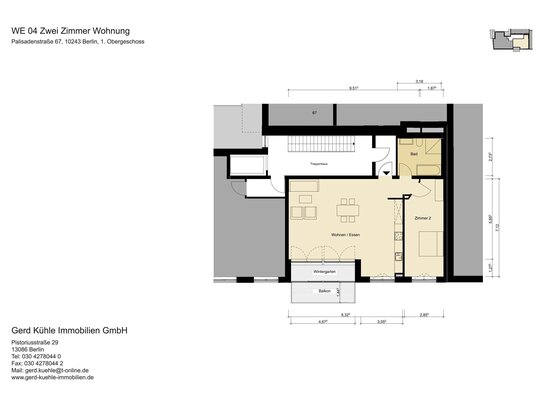 gefragte ruhige Grünlage / Erstbezug / Sofortbezug / Lift / Balkon / Terrasse / Wintergarten / hohe Räume