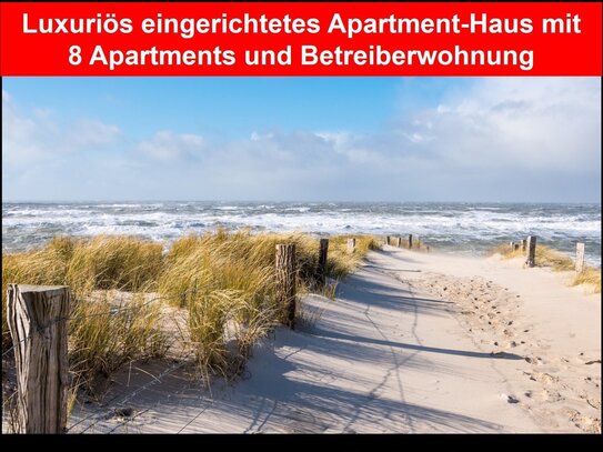 Luxuriös eingerichtetes Apartmenthaus (komplett renoviert) im Nordseebad Wremen zu verkaufen