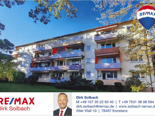 Schöne 3,5-Zi.-Eigentumswohnung mit Südwest Balkon