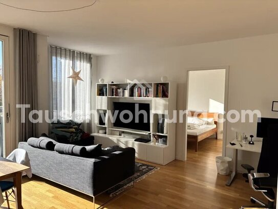 [TAUSCHWOHNUNG] Moderne helle 2-Zimmer-Wohnung mit unverbautem Blick