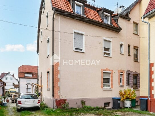 Charmante Doppelhaushälfte - modernisiert, mit kl. Garten, Innenhof - auch als 2-Fam.-Haus nutzbar!