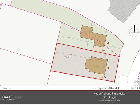 Für Ihr freigeplantes Einfamilienhaus: 557m² gr. Grundstück in Großkugel - bauträgerfrei & prov.frei