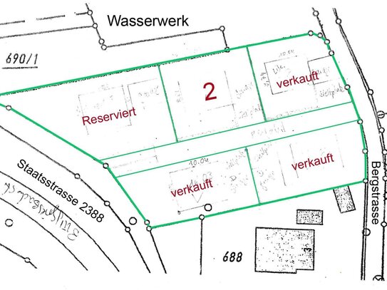 Nur noch 1 Parzelle frei - traumhaftes Baugrundstück in einer top Lage mit unverbautem Weitblick in Berching.