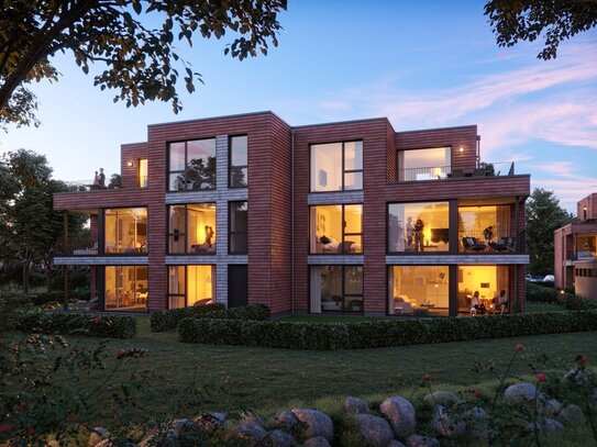 2-Zimmer-Wohnung mit Dachterrasse und Blick aufs Meer