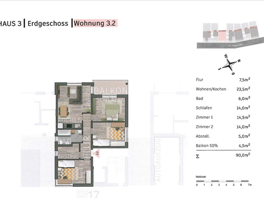 Exklusive Vierraumwohnung in der Otto Wagner Straße