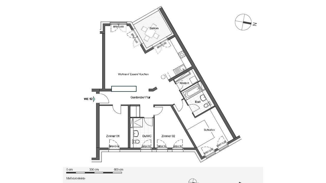 Lichtdurchflutete 4-Zimmer-Wohnung mit Loggia im Norden Berlins - Foto 1