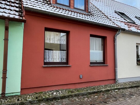 Stadthaus im historischen Altkern der Hafenstadt Barth