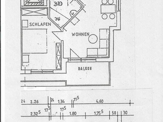 Frisch sanierte 2,5 Zi. Wohnung in Uni Nähe