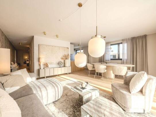 3-Zimmer-Penthouse-Wohnung mit traumhafter Aussicht und exklusiven Ausstattungsdetails