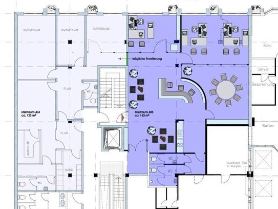 Büro-/Praxisräume in der City