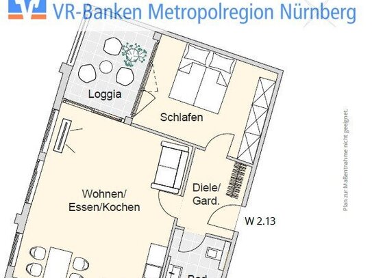 Ansprechende Wohnanlage im Nürnberg Nord: 60 stilvolle Neubau-ETW und 10 Büroeinheiten in Stadtlage!