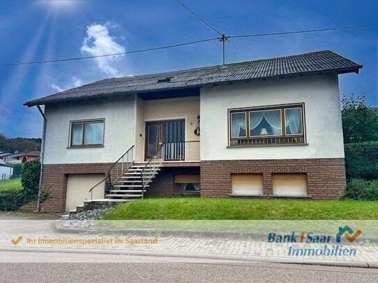 Einfamilienhaus mit viel Platz und einem schönen Garten in Nonnweiler-OT