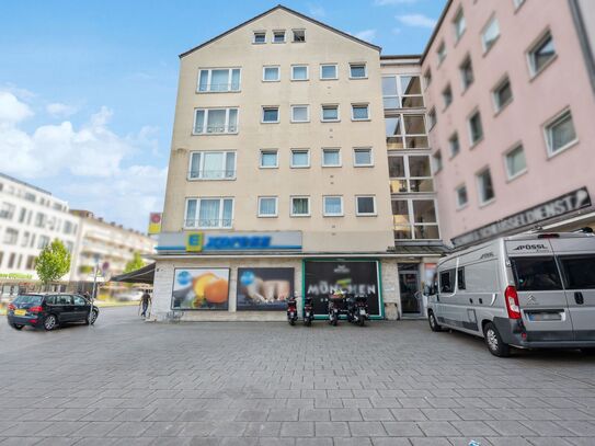 München Giesing: Zentrale 2-Zimmer-Wohnung zur Kapitalanlage!