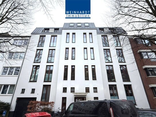 Exklusives Neubau-Penthouse in Hamburg-Eppendorf mit Aufzug und luxuriösem Wohnkomfort