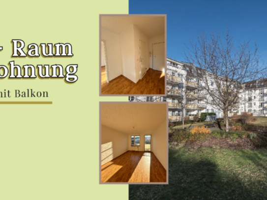 2-Raum Wohnung mit Balkon