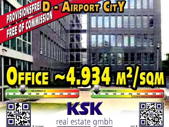 Offices ~4.934 m²/sqm in D-Airport City