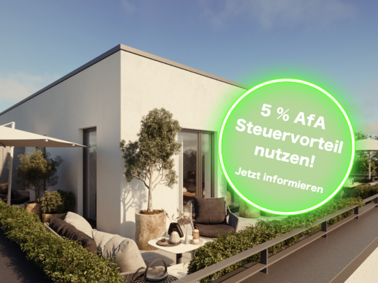 Endetage mit einmalige Dachterrasse "DAMMWIESE 10" - Vertriebsstart!