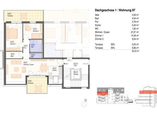 Leben und Wohnen in Nürtingen - 3,5 Zimmer - Wohnung - Neubau EH 55 Effizienzklasse