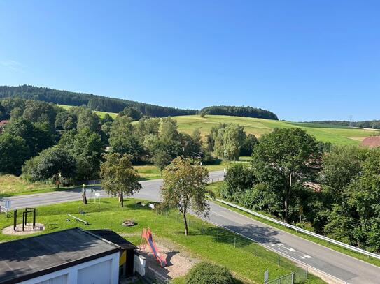 Gemütliche Wohnung mit Kamin unterm Dach