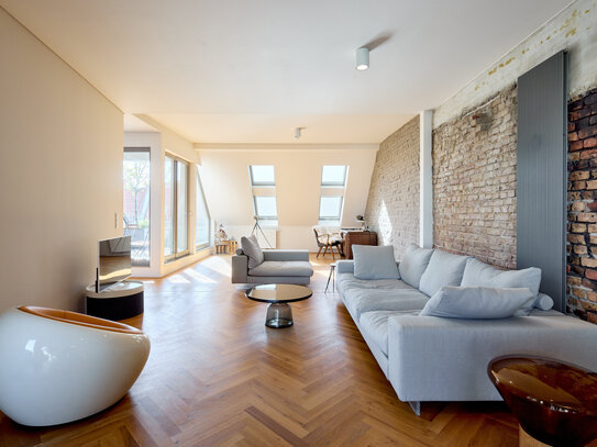 Exklusives Loft-Penthouse mit Panoramablick über Berlin am Boxhagener Platz