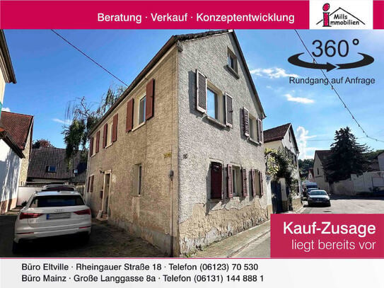 Einfamilienhaus für handwerklich begabte mit Terrasse und Innenhof!