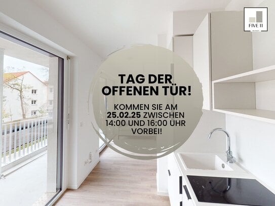 Single-Apartment mit Einbauküche