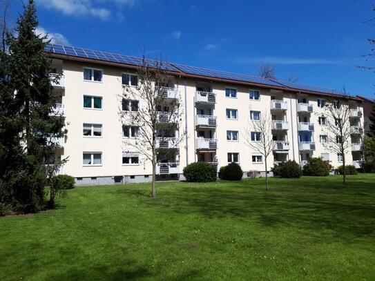 Heute ein König: Ihr neuer Balkon mit Blick ins Grüne.