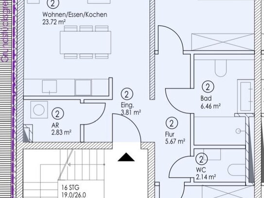 Erstbezug nach Fertigstellung! Neubauwohnung inmitten des Bremer Viertels