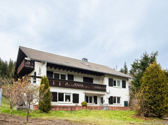 3-Zimmerwohnung mit Terrasse und Garage am Waldrand in Falkau zu verkaufen