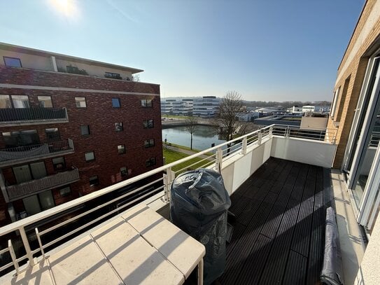 moderne 2-Zimmer Wohnung mit Aussicht auf die Spoy